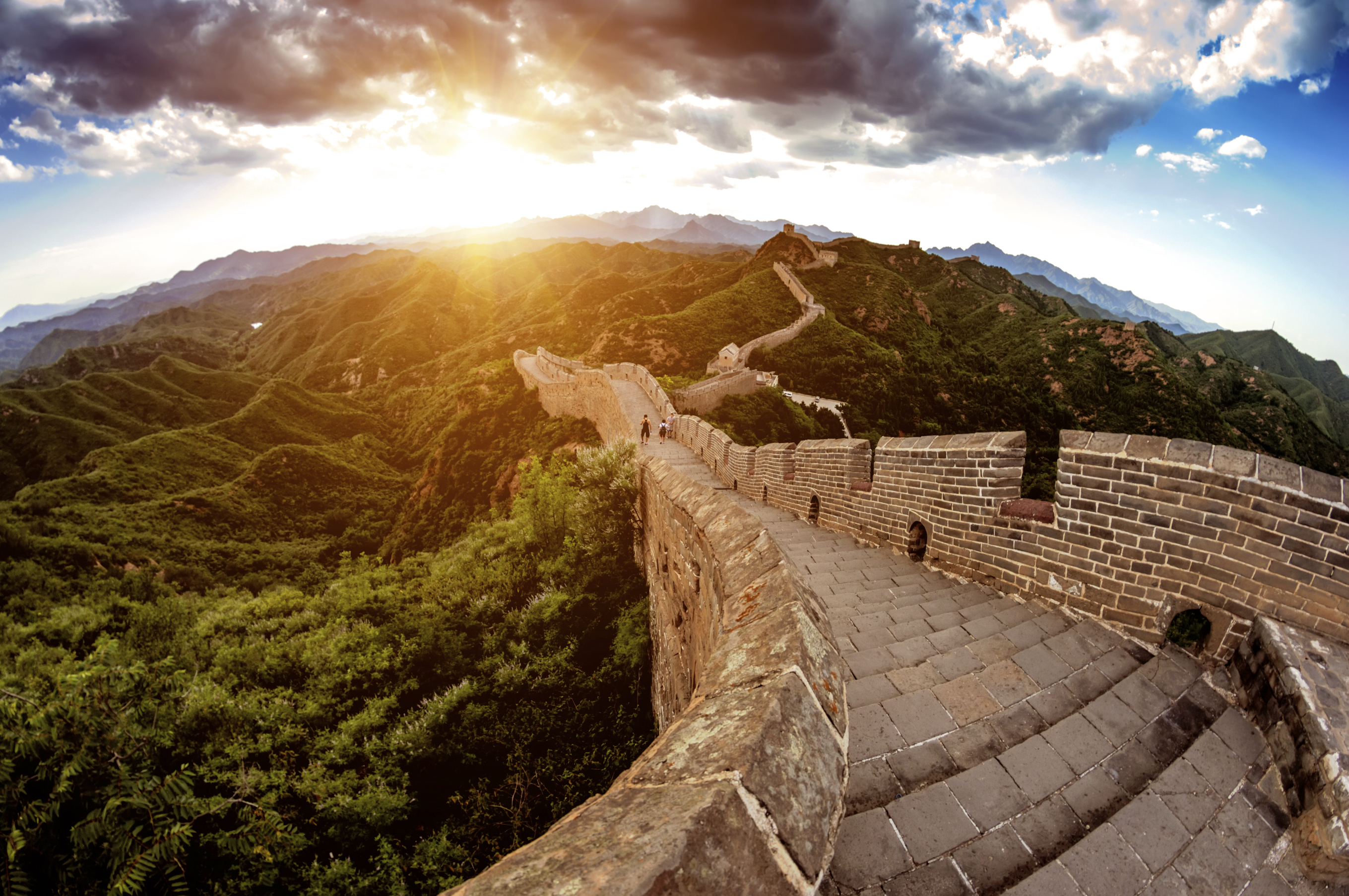 China great wall of Jingshanling,beijing